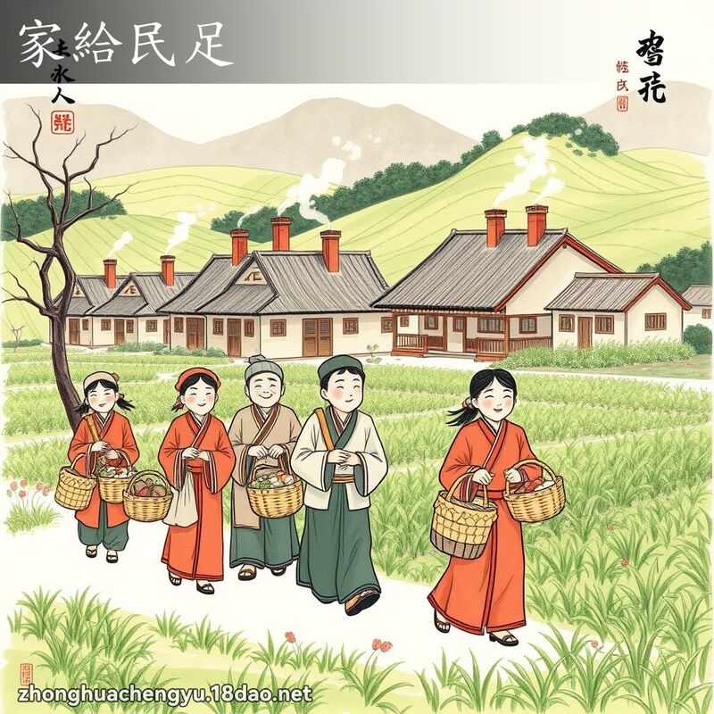 家给民足 配图