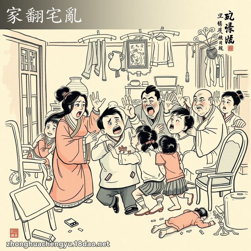 家翻宅乱 配图