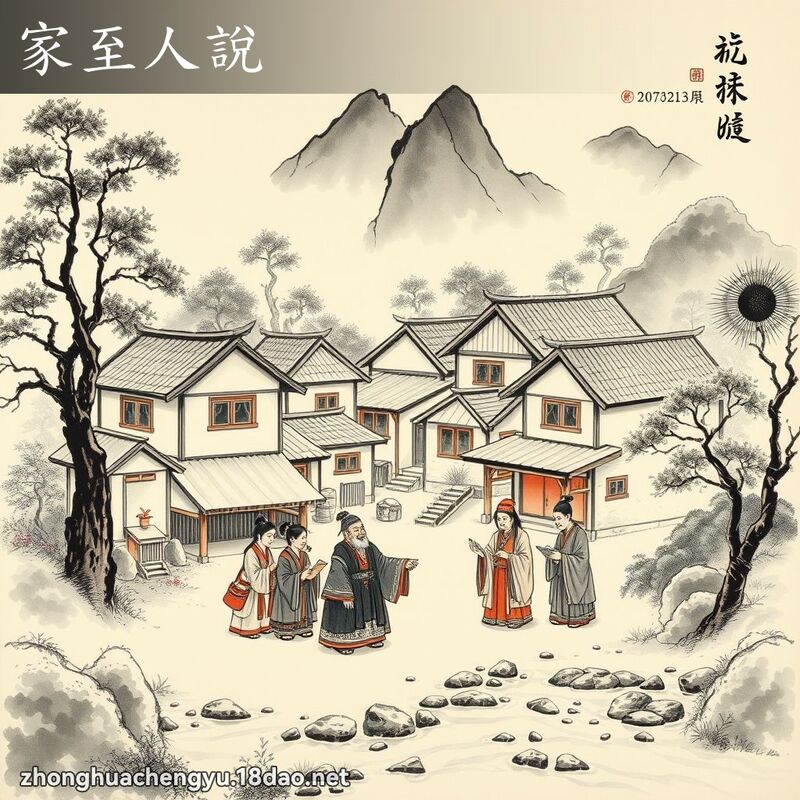 家至人说 配图