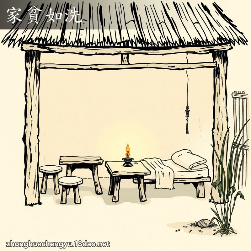 家贫如洗 配图