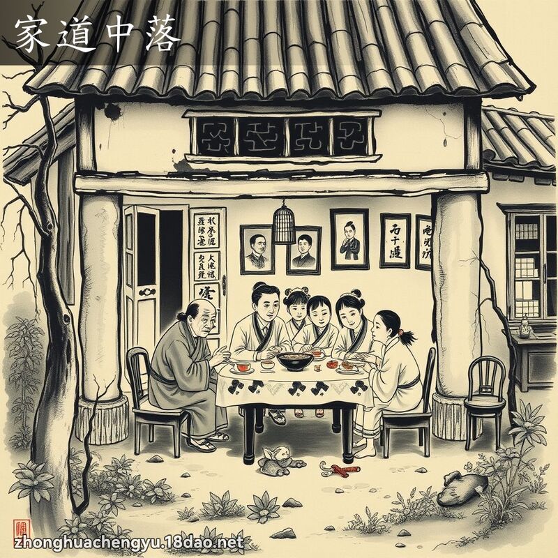 家道中落 配图