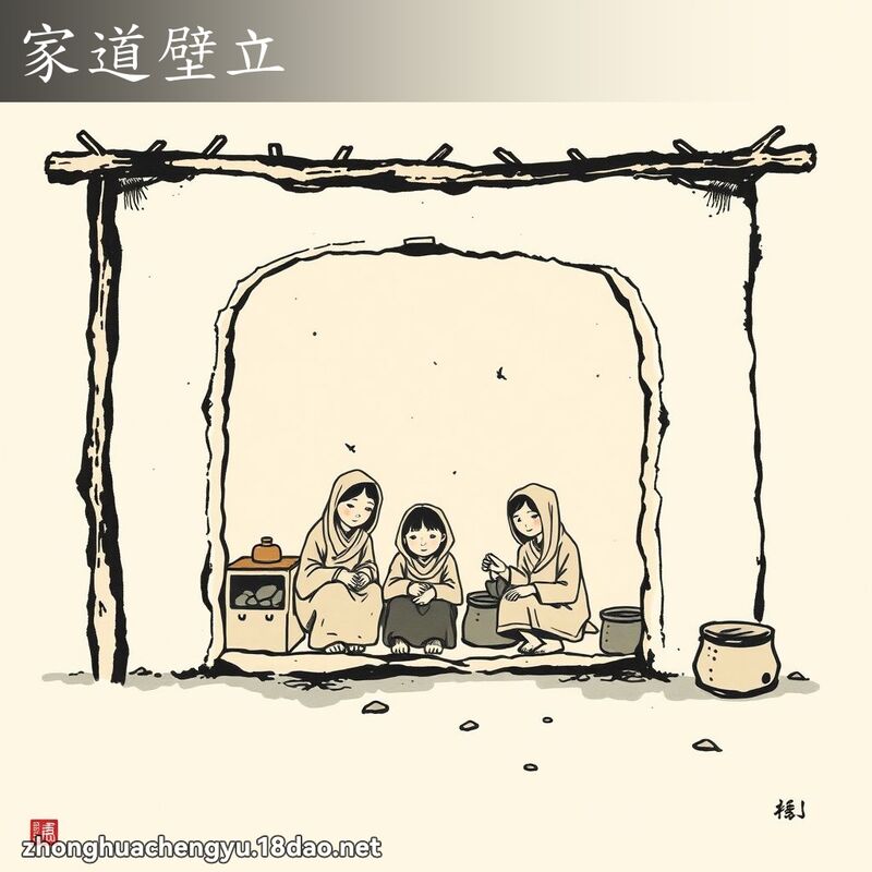家道壁立 配图