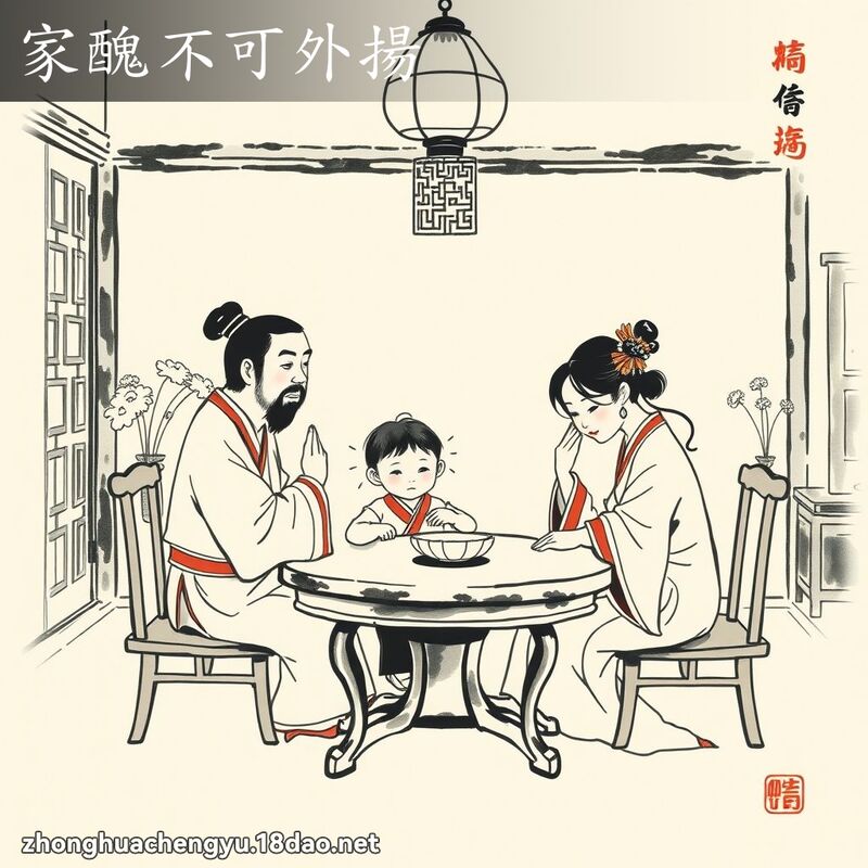 家丑不可外扬 配图