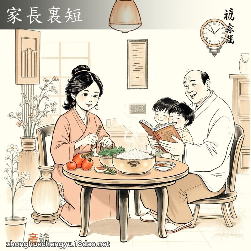 家长裏短 配图