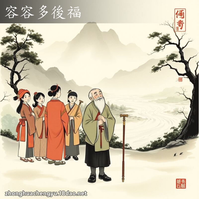容容多后福 配图