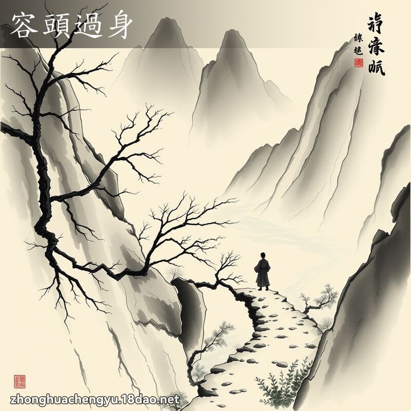 容头过身 配图