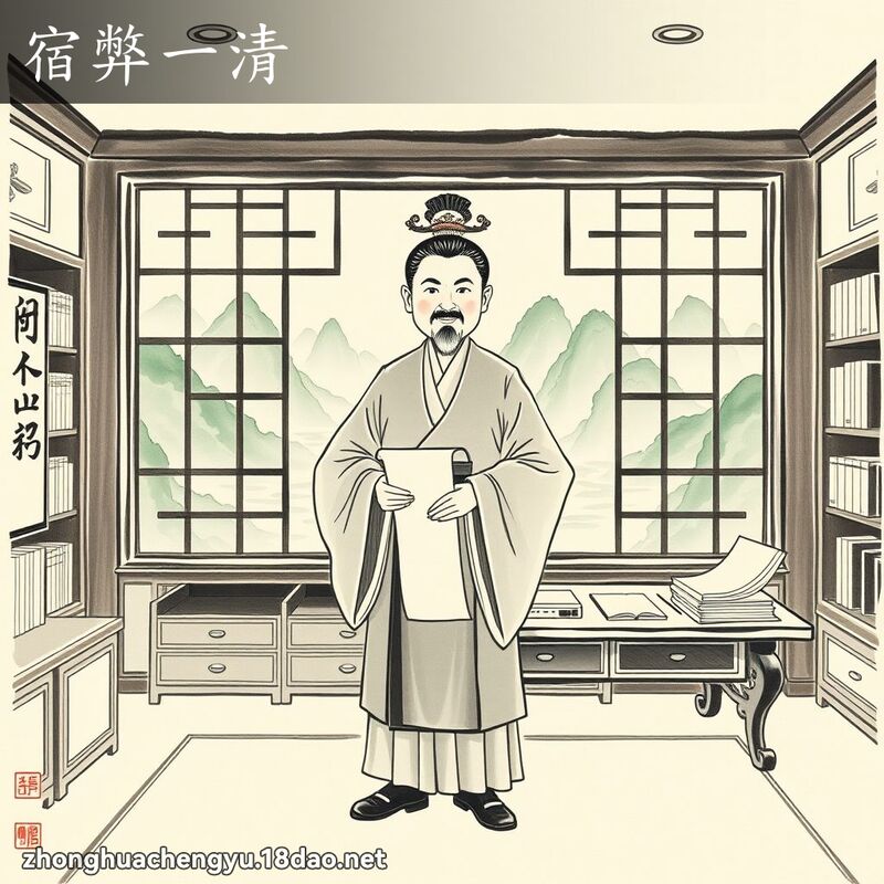 宿弊一清 配图