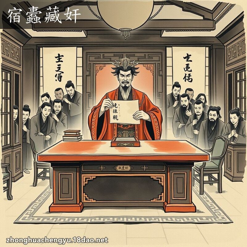 宿蠹藏奸 配图
