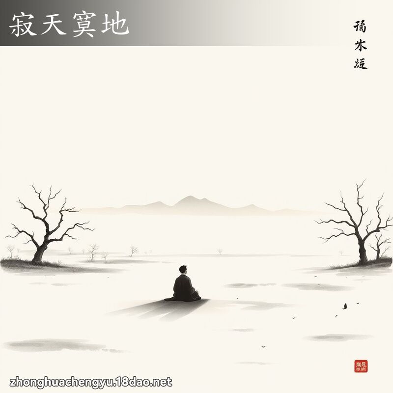 寂天寞地 配图