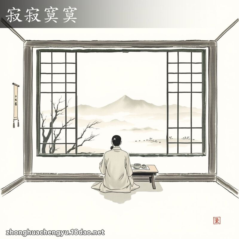 寂寂寞寞 配图