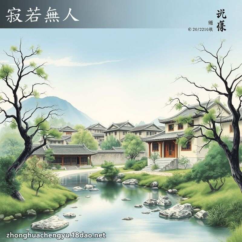 寂若无人 配图