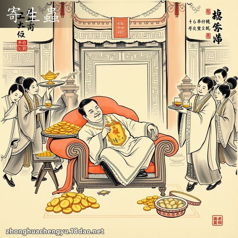 寄生虫 配图