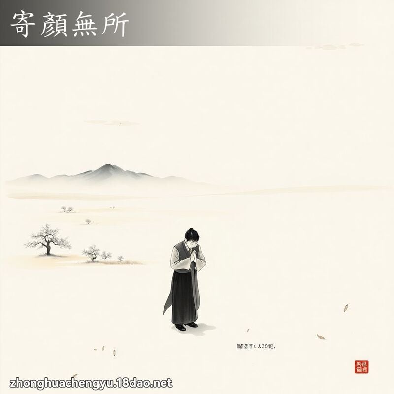 寄顏無所 配图