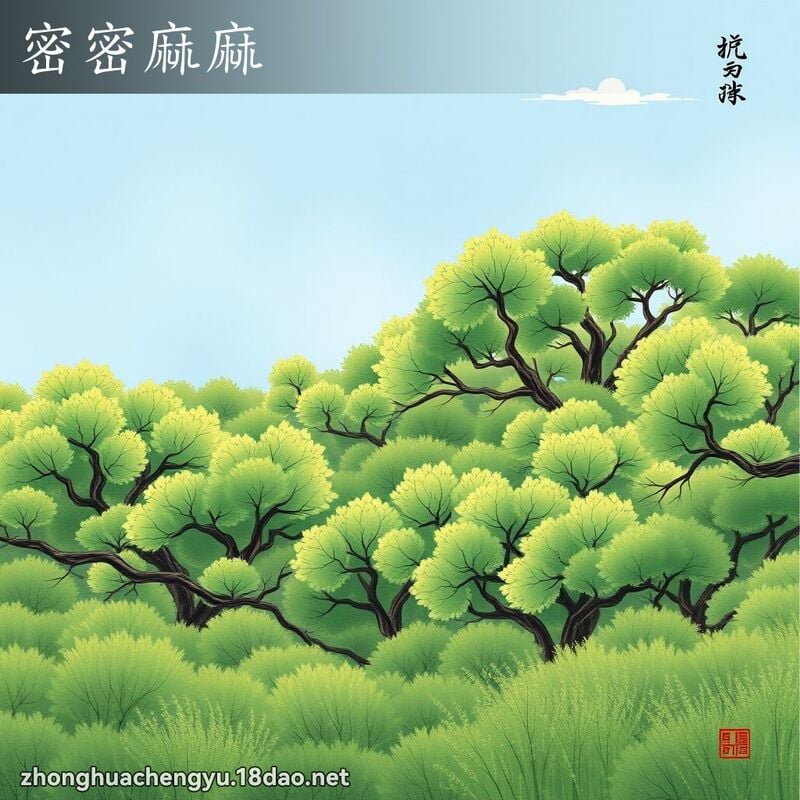密密麻麻 配图