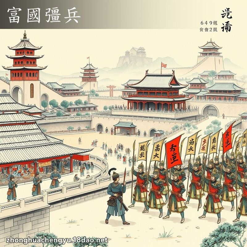 富國彊兵 配图