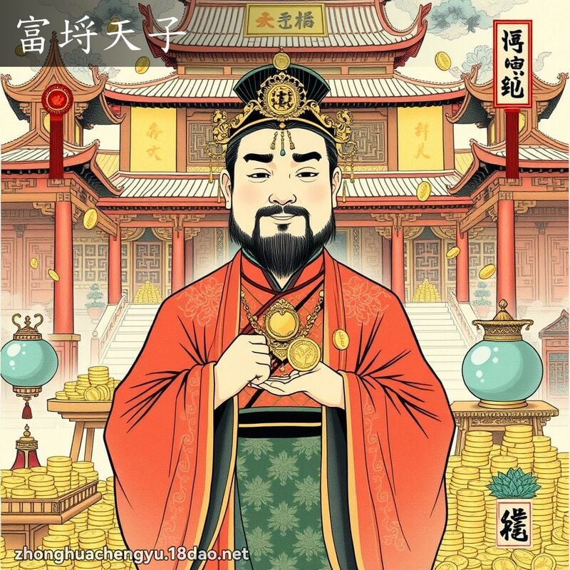 富埒天子 配图