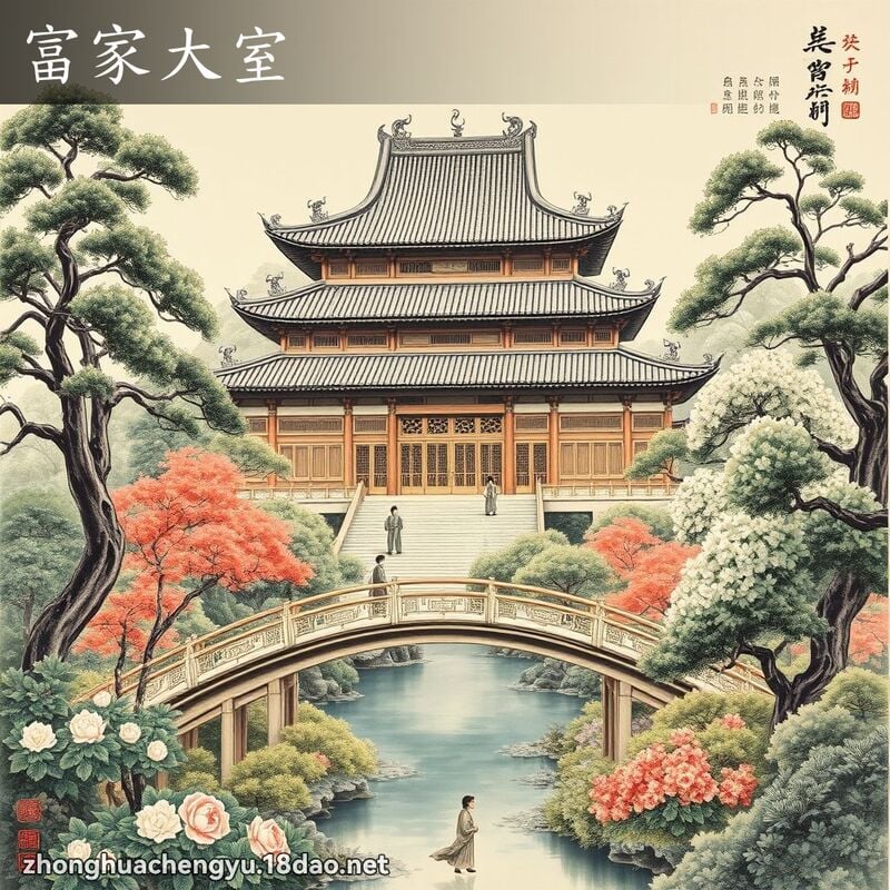 富家大室 配图