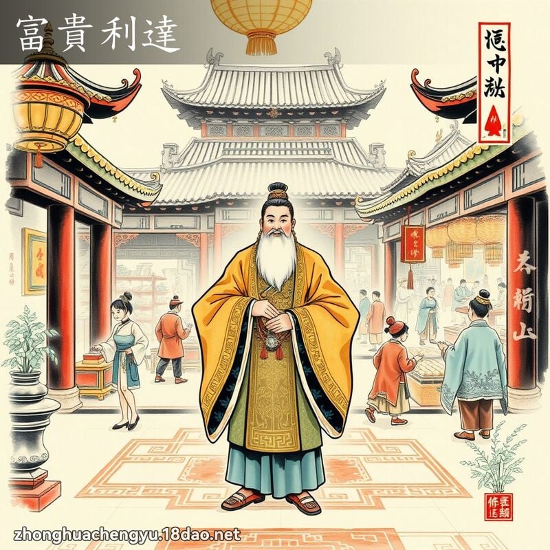 富貴利達 配图