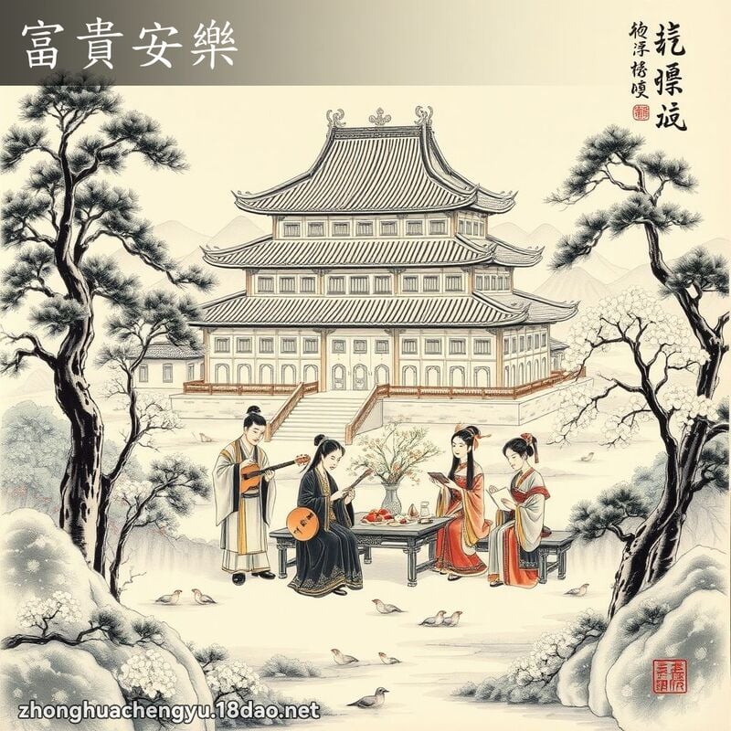 富貴安樂 配图