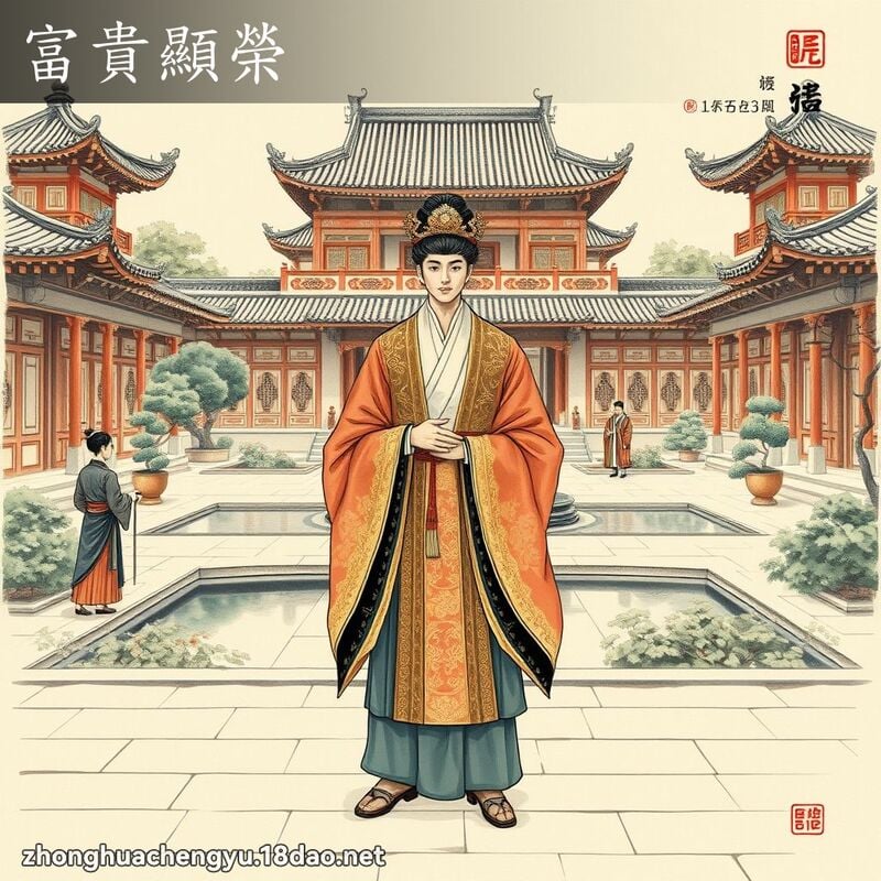 富貴顯榮 配图