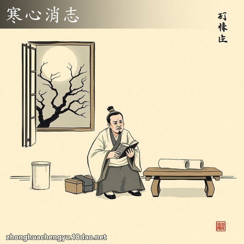 寒心消志 配图