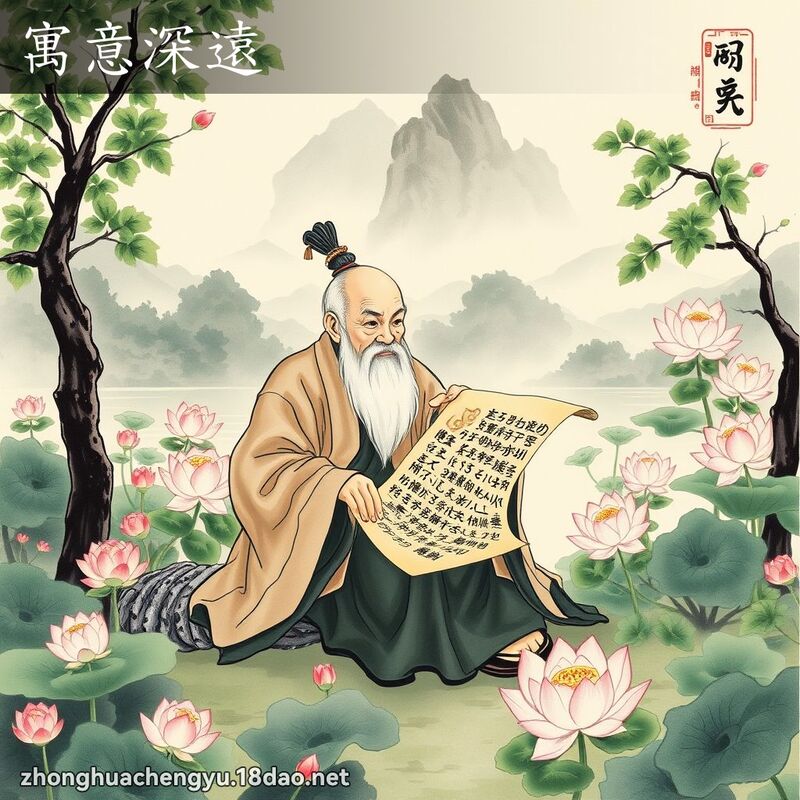 寓意深遠 配图