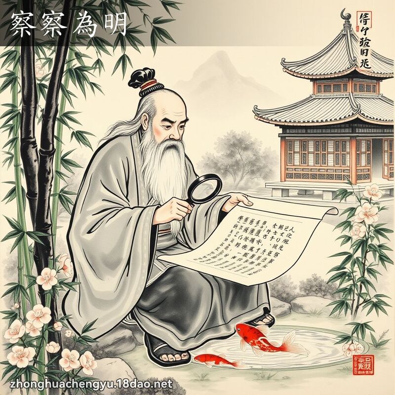 察察為明 配图