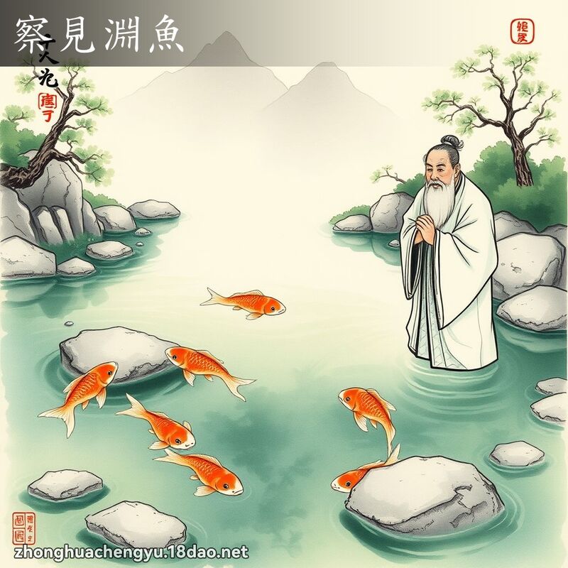 察見淵魚 配图