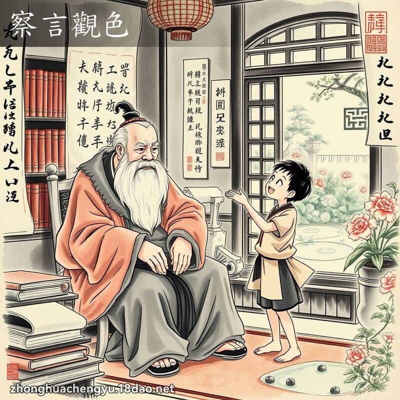 察言觀色 配图