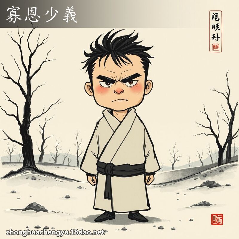 寡恩少義 配图