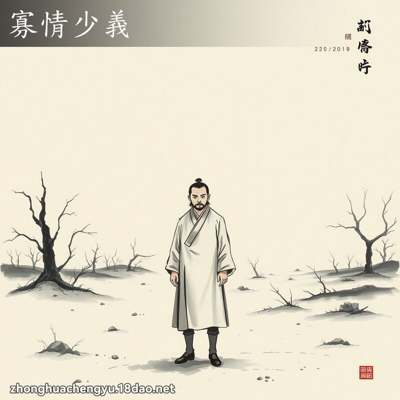寡情少義 配图