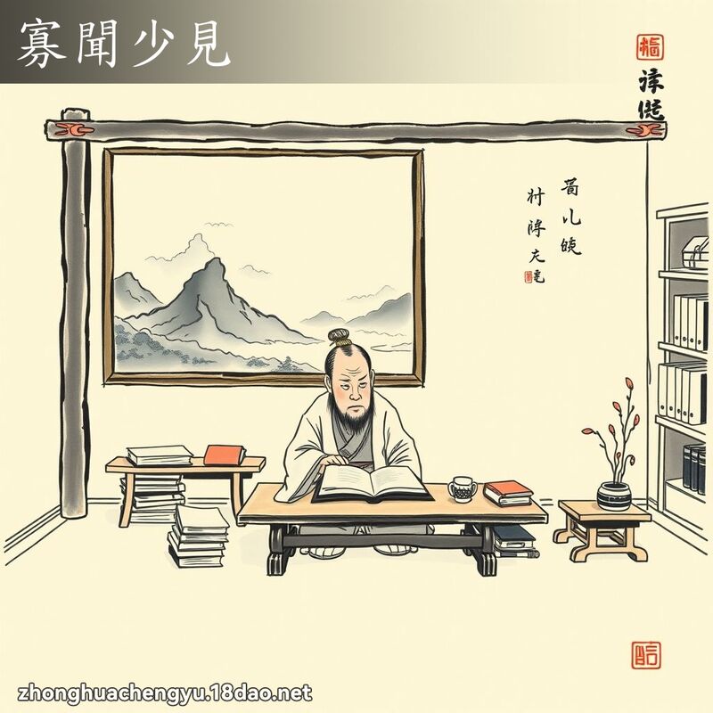 寡聞少見 配图