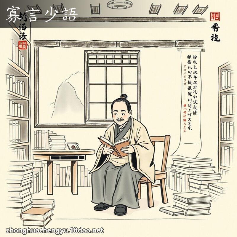 寡言少語 配图