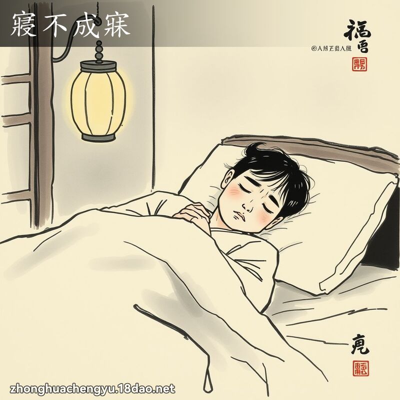 寢不成寐 配图