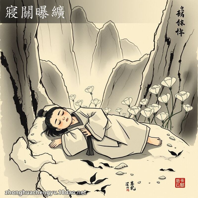 寢關曝纊 配图