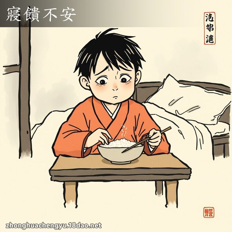 寢饋不安 配图