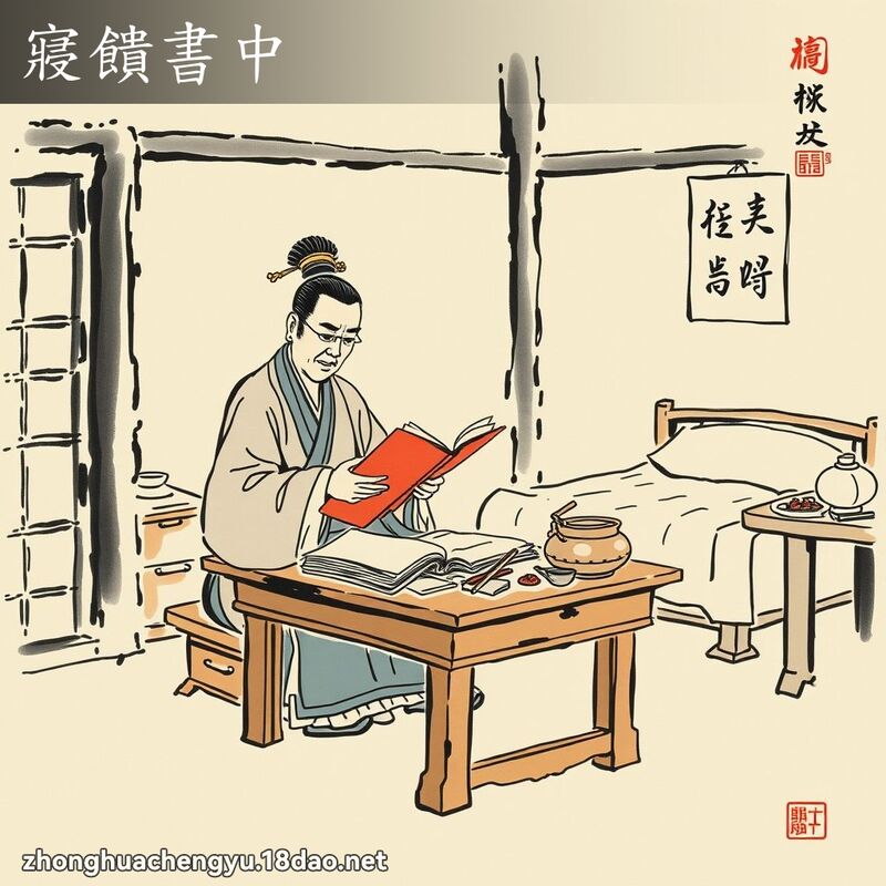 寢饋書中 配图