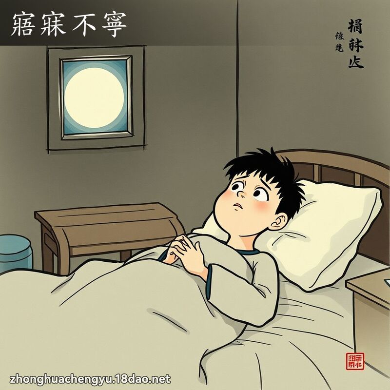 寤寐不寧 配图