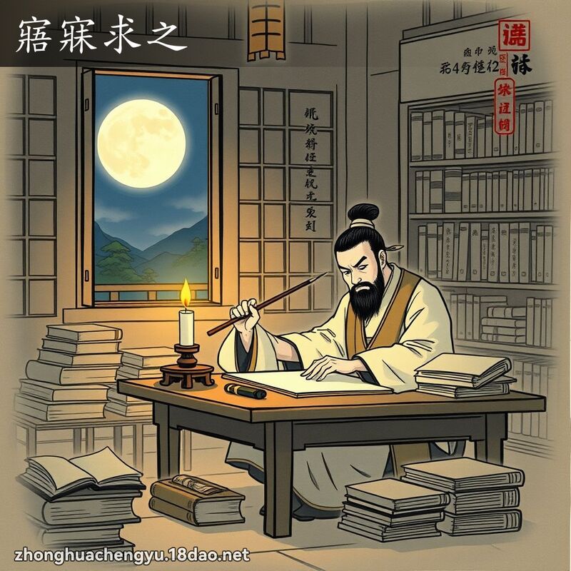寤寐求之 配图