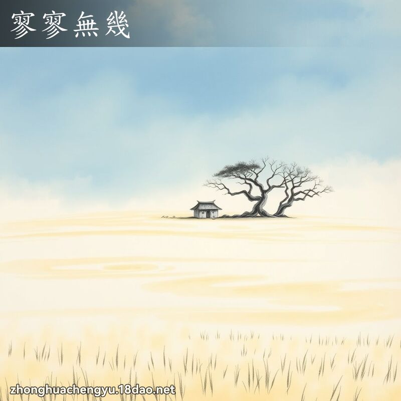 寥寥無幾 配图