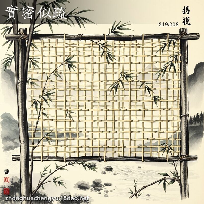 實密似疏 配图