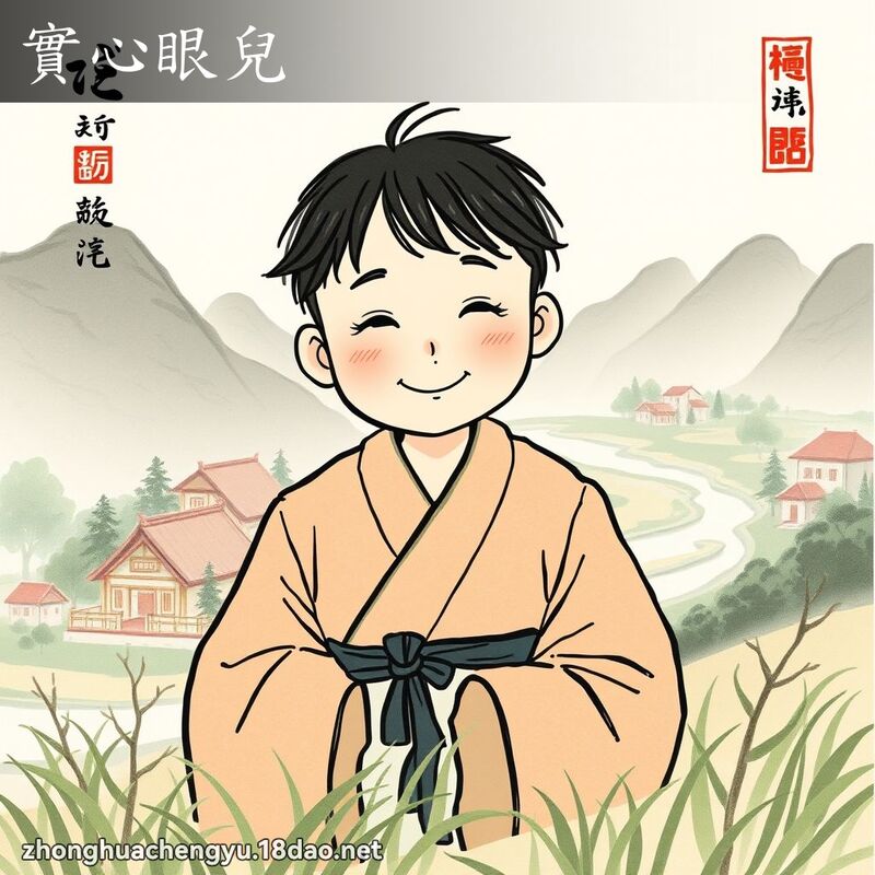 實心眼兒 配图