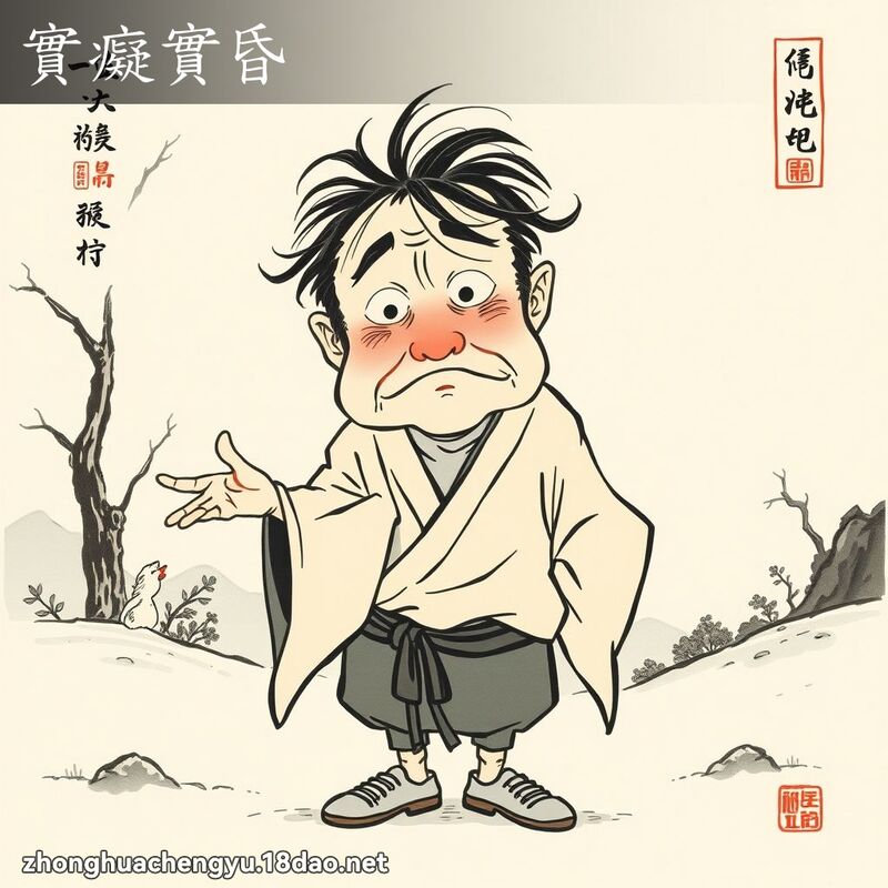 實癡實昏 配图