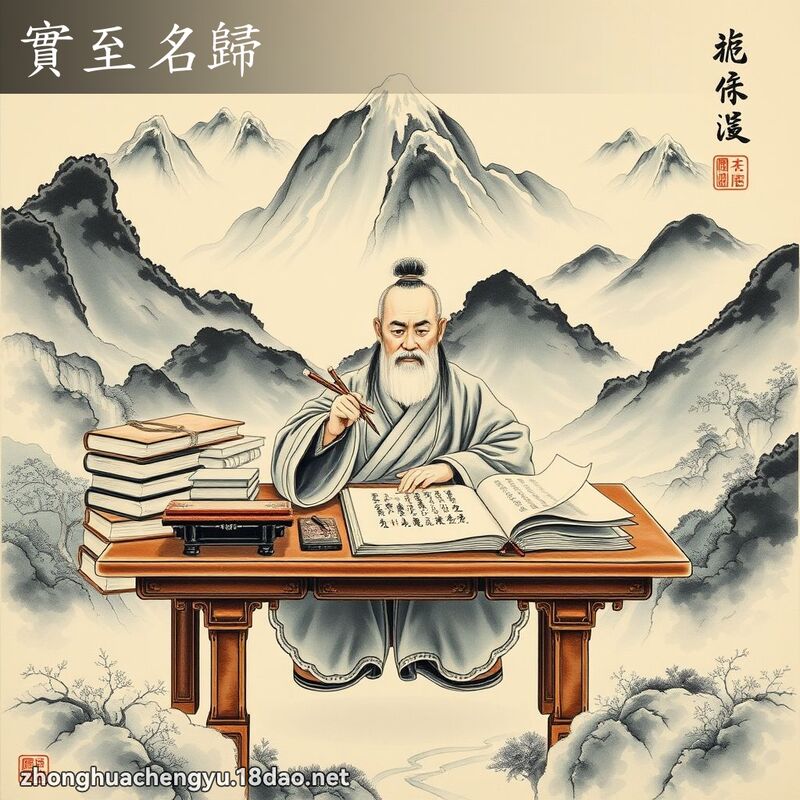 實至名歸 配图