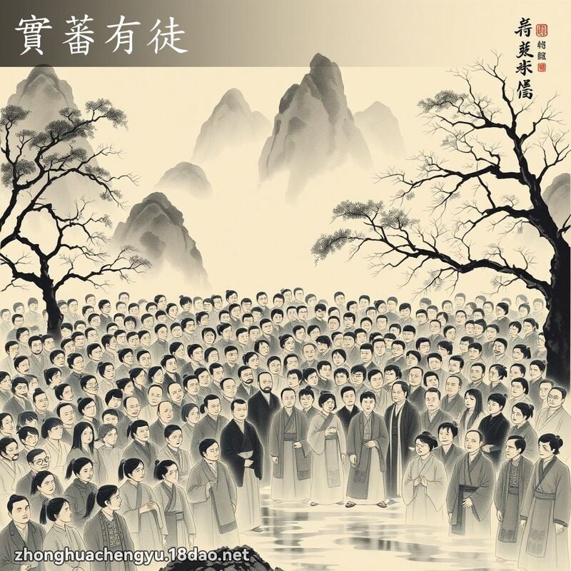實蕃有徒 配图