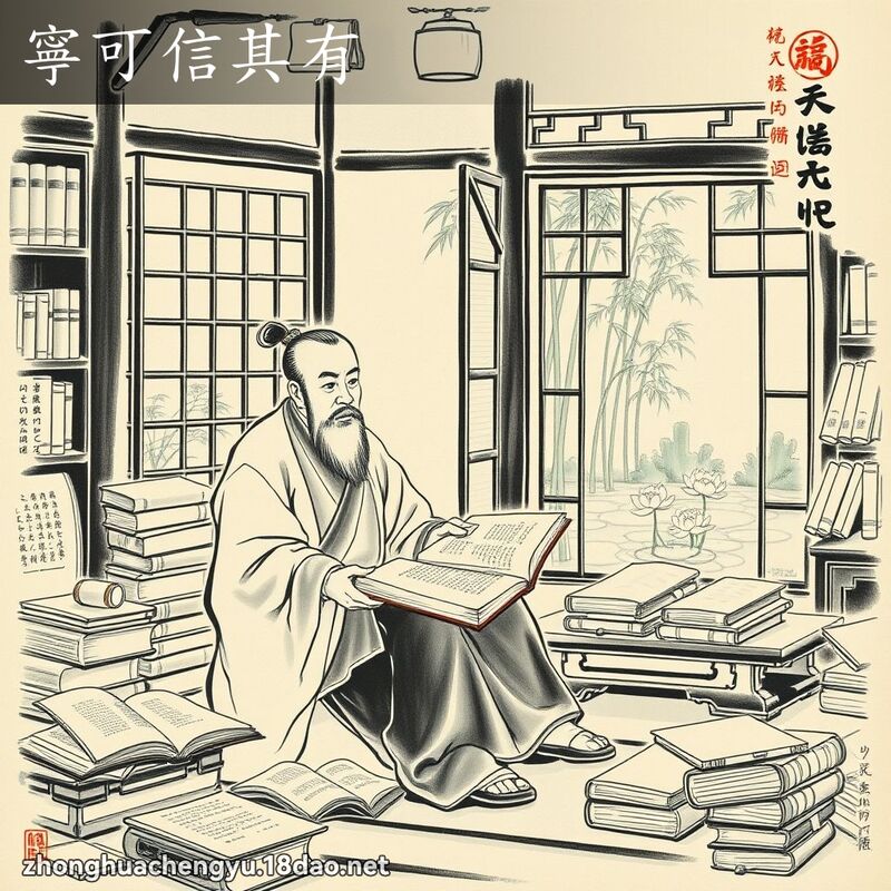 寧可信其有 配图