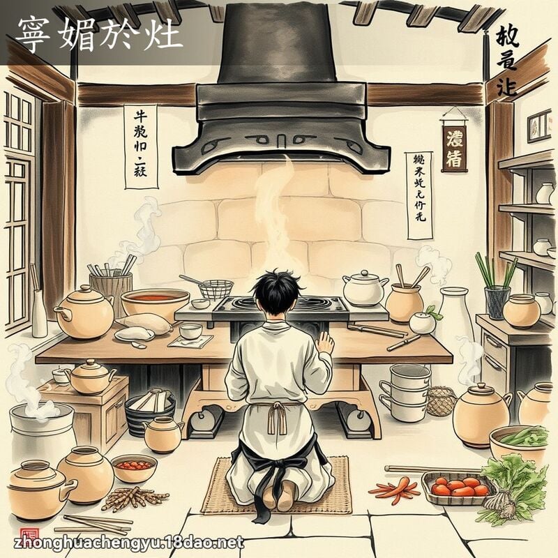 寧媚於灶 配图