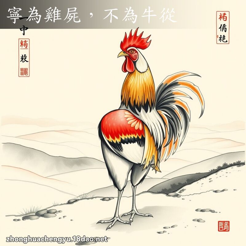 寧為雞屍，不為牛從 配图