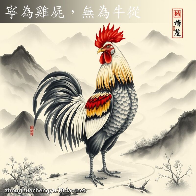 寧為雞屍,無為牛從 配图