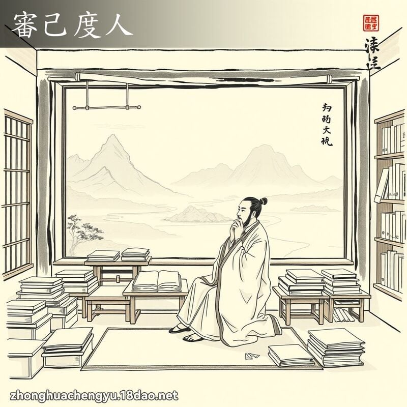 審己度人 配图